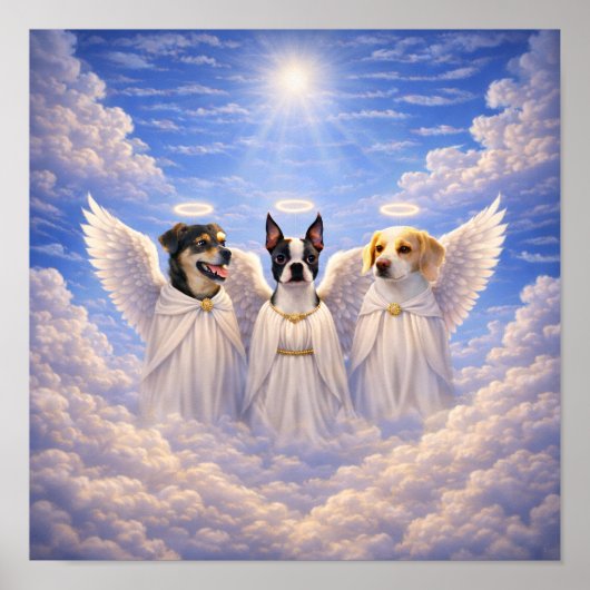 "Doggie Angels" Poster (Voorkant)