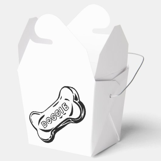 Doggie Bag. Bedankdoosjes (Geopend)
