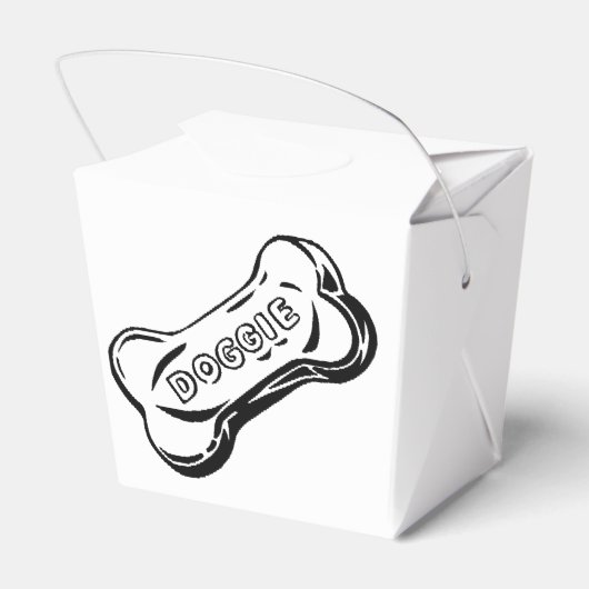 Doggie Bag. Bedankdoosjes (Achterkant)
