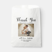 Doggie Bag Dank u Pet Treat Bruiloft Favor Bag Bedankzakje (Voorkant)
