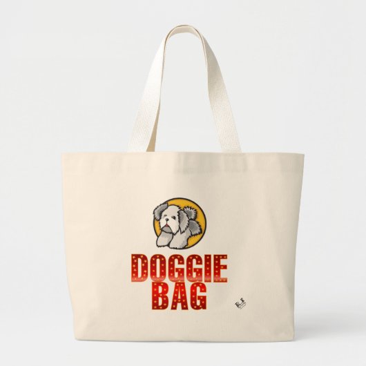 Doggie Bag Grote Tote Bag (Voorkant)