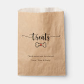 Doggie bagage bedankzakje (Voorkant)