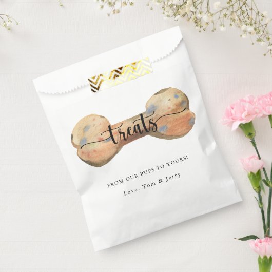 Doggie bagage bedankzakje (Gezegeld)