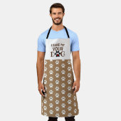 Doggie Bakery Kleding voor een Hond Boutique Schort (Gedragen)