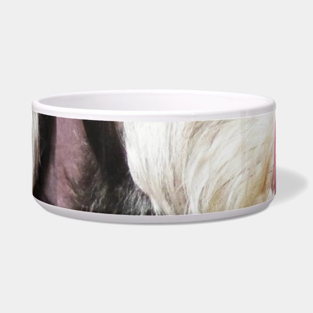 Doggie bowl, Max's tong. Voerbakje (Voorkant)