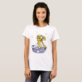 Doggie Bubble Bath T-shirt (Voorkant volledig)