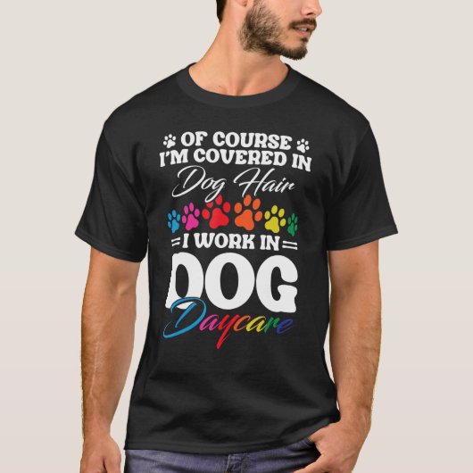 Doggie Day Care Play Essentials Service Hond Dayca T-shirt (Voorkant)