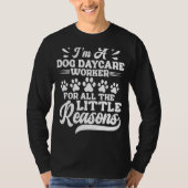 Doggie Day Care Service Speeltoestellen Doggy Dayc T-shirt (Voorkant)