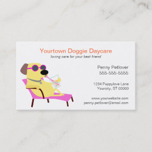 Doggie Day Care Visitekaartje