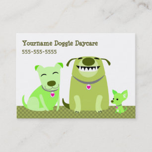 Doggie Daycare/Dog Walker Visitekaartje