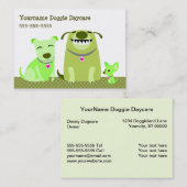 Doggie Daycare/Dog Walker Visitekaartje (Voorkant / Achterkant)
