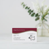Doggie Daycare Visitekaartje (Staand voorkant)