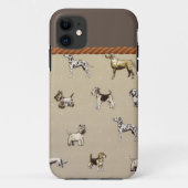 Doggie Design Case-Mate iPhone Case (Achterkant)