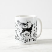 doggie design koffiemok (Voorkant rechts)
