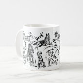 doggie design koffiemok (Voorkant links)