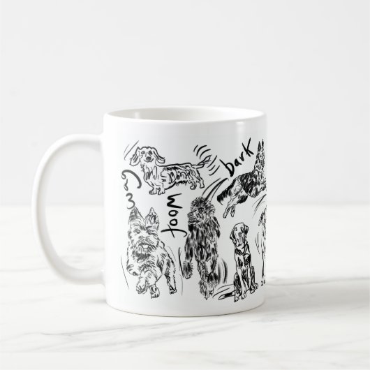 doggie design koffiemok (Links)