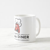 DOGGIE DINER Beverage Mok (Voorkant rechts)