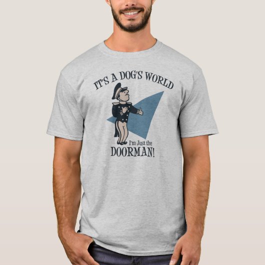 Doggie Doorman T-shirt (Voorkant)