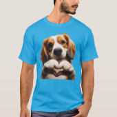 DOGGIE Heart T-shirt (Voorkant)