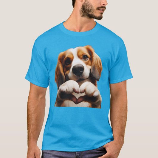 DOGGIE Heart T-shirt (Voorkant)
