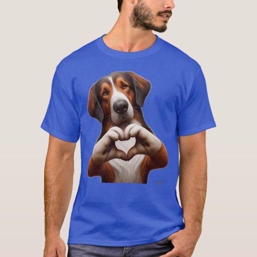 DOGGIE Heart T-shirt (Voorkant)