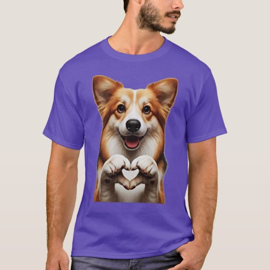 DOGGIE Heart T-shirt (Voorkant)