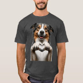 DOGGIE Heart T-shirt (Voorkant)