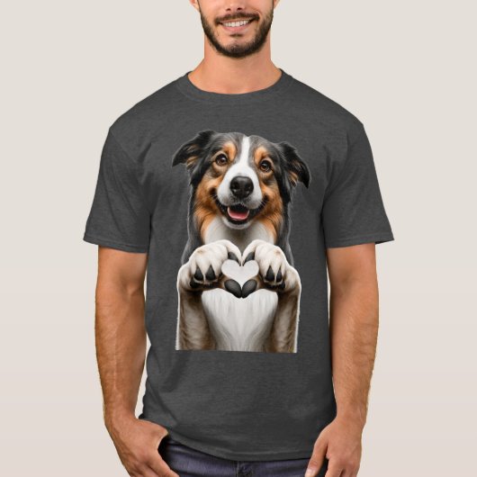 DOGGIE Heart T-shirt (Voorkant)