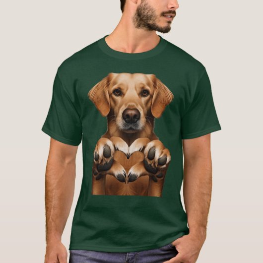 DOGGIE Heart T-shirt (Voorkant)