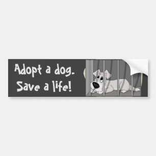 Doggie Jail Bumpersticker