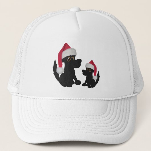 Doggie-kerstPet Trucker Pet (Voorkant)