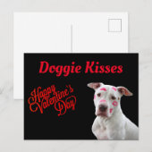 Doggie Kisses Briefkaart (Voorkant / Achterkant)