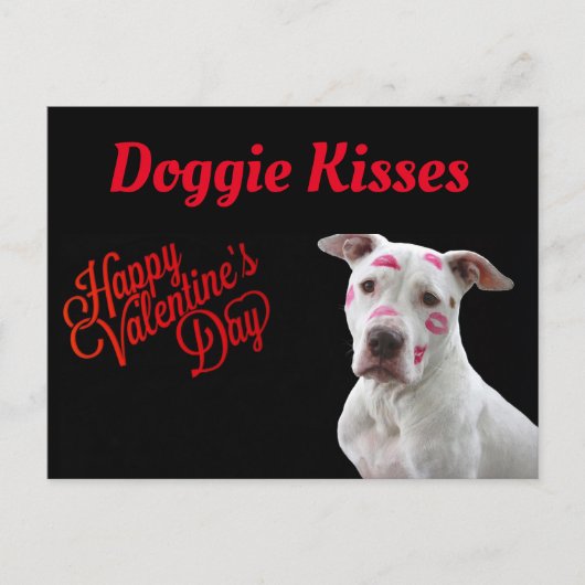 Doggie Kisses Briefkaart (Voorkant)