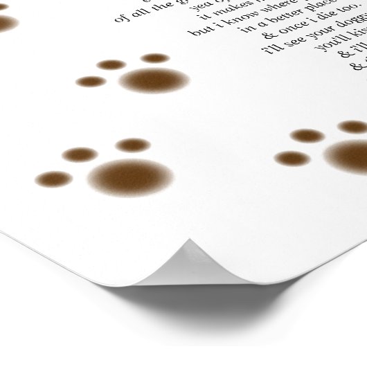 Doggie Love Poster (Hoek)