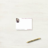 Doggie Post-It Notes (Op bureau)