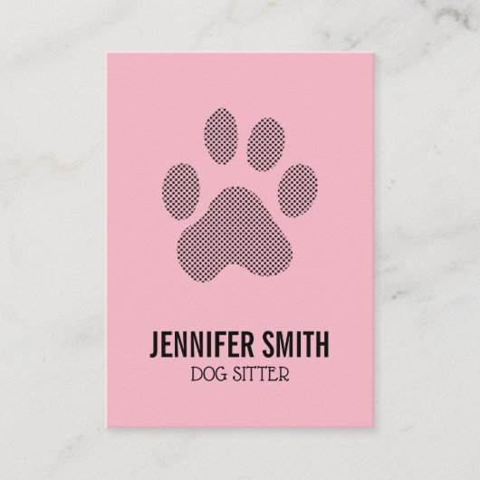Doggie Prints Visitekaartje (Voorkant)
