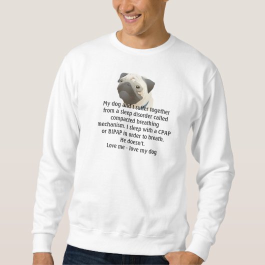 "Doggie Sleep Disorder" Trui (Voorkant)