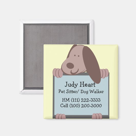 Doggie Tales Magneet (Voorkant / Achterkant)