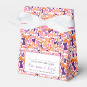 Doggie Treat cadeautas met beenderhoed Bedankdoosjes (Voorkant Zijde)