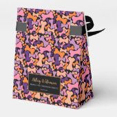 Doggie Treat cadeautas met beenderhoed Bedankdoosjes (Achterkant)