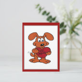Doggie Valentijn - Briefkaart (Staand voorkant)