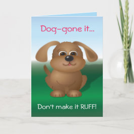 Doggie Valentijn Feestdagen Kaart