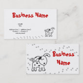 Doggie Visitekaartje (Voorkant / Achterkant)