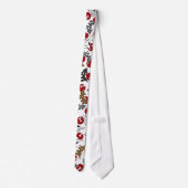 Doggies & Botten Fun Pet, met Cartoon in Cute Spot Stropdas (Achterkant)