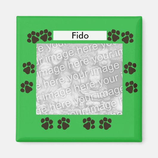 Doggie's Day Fotomagneet Magneet (Voorkant)