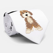 Doggies & Zwarte Pootjes stropdas (Opgerold)