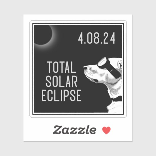 Doggo Eclipse Sticker (Vel)