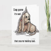 Doggo gaat goed kaart (Voorkant)