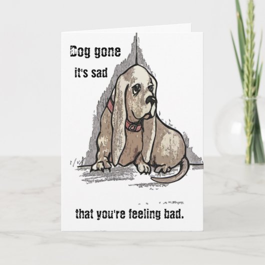 Doggo gaat goed kaart (Voorkant)