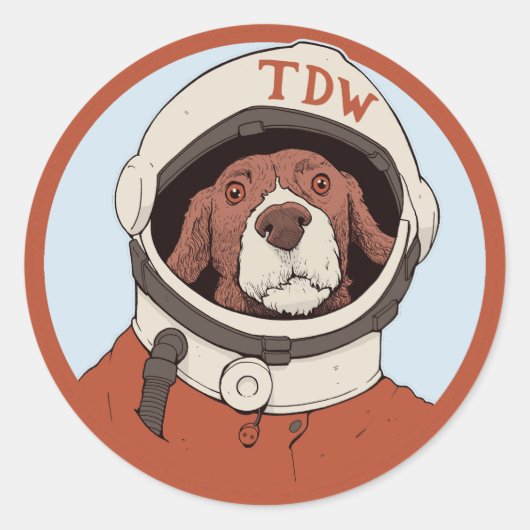 Doggo-naught, Sticker (Voorkant)